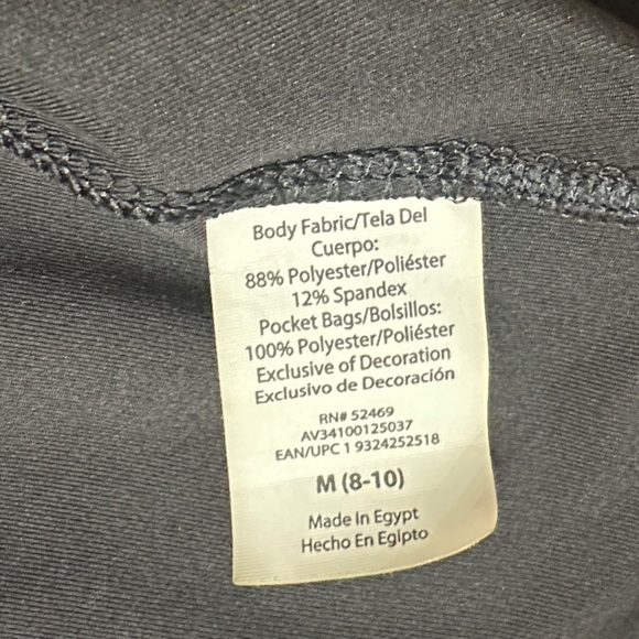 Avia Women's Black Form Fitting Full-Zip Jacket - Picture 8 of 14